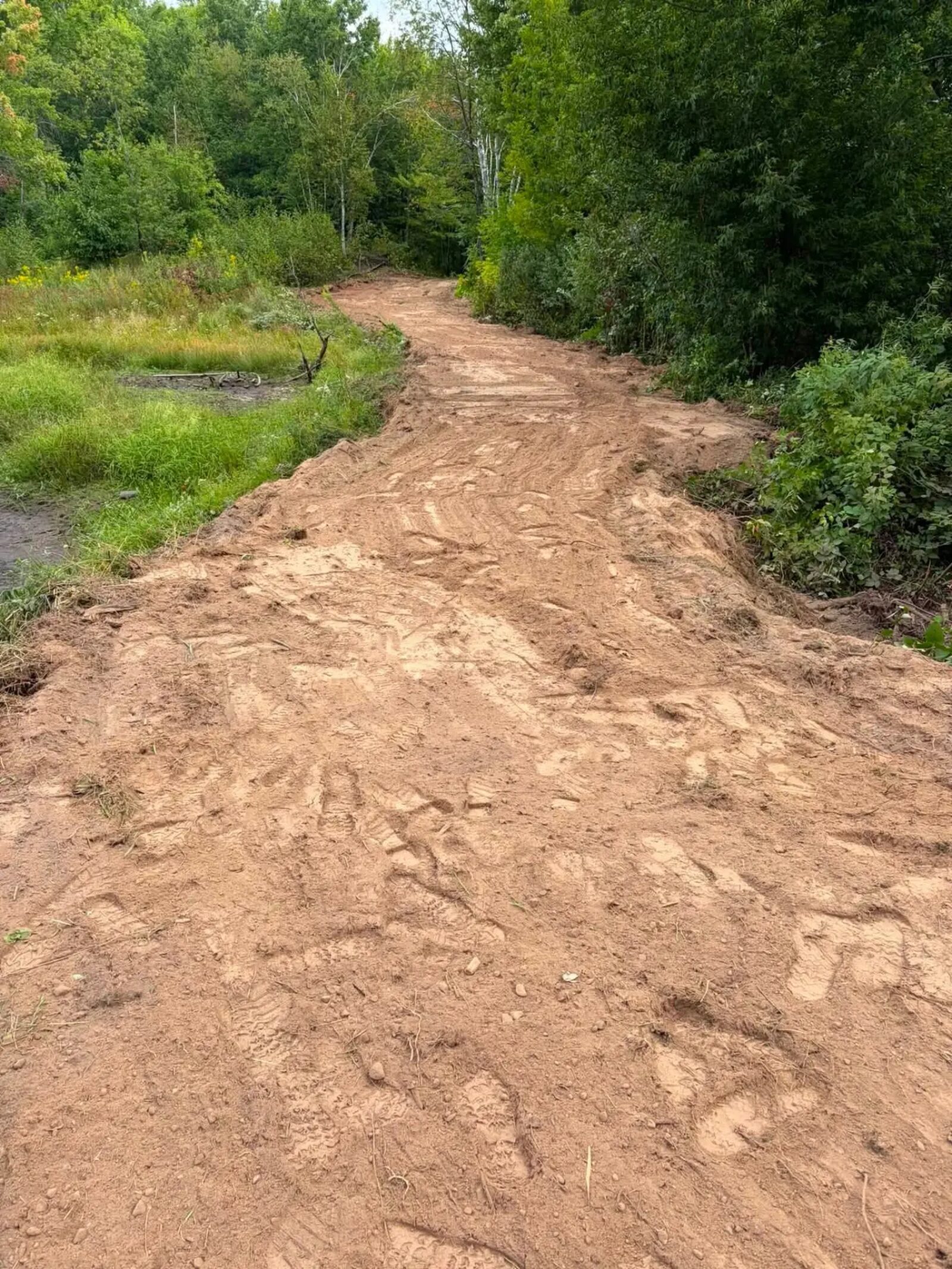 Forest Access Road — Land Clearing project by HCR Land & Excavating